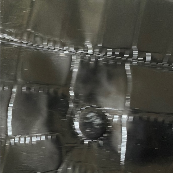 Ann Taylor Black Shoulder Bag with silver Accents NWT - Picture 8 of 15